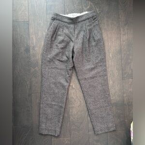 Babaton Wool Conan Dress Pants Trousers Size 00 Cropped